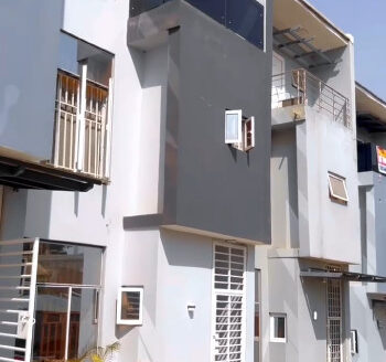 Smart 5-Bedroom Terrace Duplex with BQ for Sale in Guzape Main, Abuja